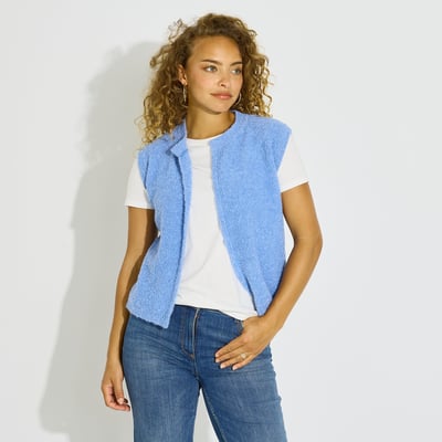 Gilet sans manches uni GRAIN DE MALICE