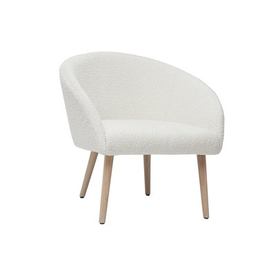 Fauteuil scandinave pieds bois OLIVIA MILIBOO