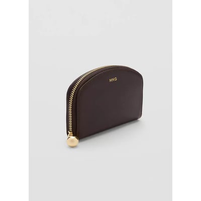 Portefeuille moyen avec mini perles MANGO
