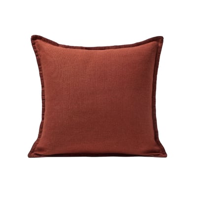 Housse De Coussin en Lin épais et point de feston NINO MADURA