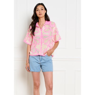 Chemise crochet ajourée LOLALIZA