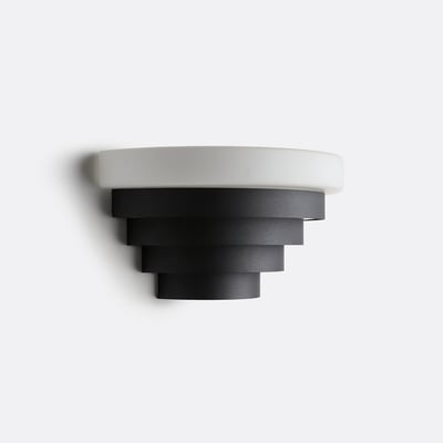 Sters Iron and Opaline Wall Light LA REDOUTE INTERIEURS