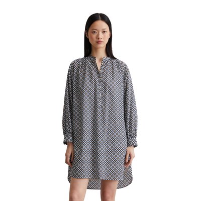 Robe chemise imprimée relaxed en voile de coton léger MARC O'POLO