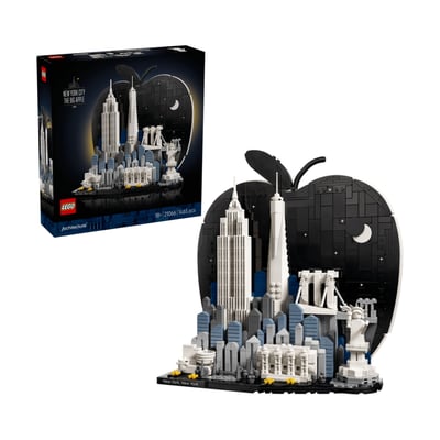 Architecture New Yorkla grosse pomme LEGO