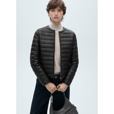Anorak court matelassé poches MANGO