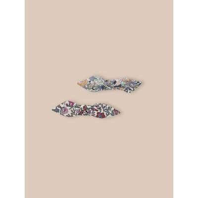 Lots de 2 pinces en tissu Liberty CYRILLUS