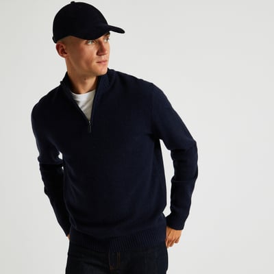 Pull col camionneur en 100% cachemire MONOPRIX