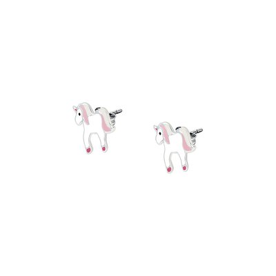 Puces en argent 925 et laque CLEOR