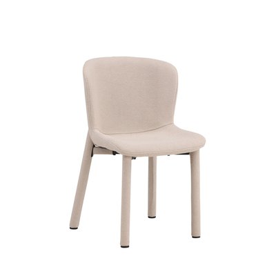 Lot de 2 chaises en tissu bouclette- ASTORIA VENTURE HOME