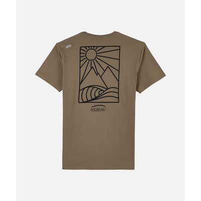 Tee-shirt manches courtes graphique TANSCAPE OXBOW