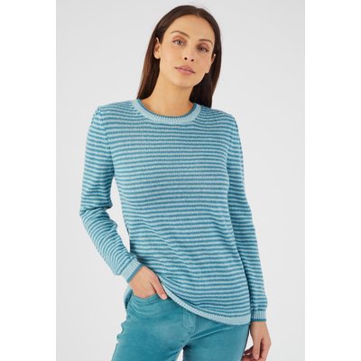 Pull rayé mélange laine DAMART