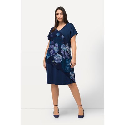 Robe en jersey imprimé hortensias ULLA POPKEN