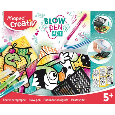 Activité Pop'Art- Blowpen Art Aérographes MAPED