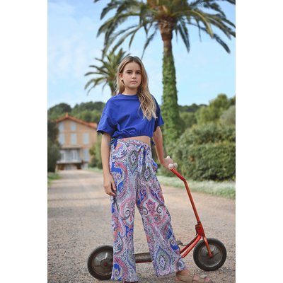 Pantalon large à imprimé MOLLY BRACKEN GIRL