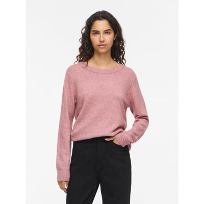 Pull col rond en fine maille VILA