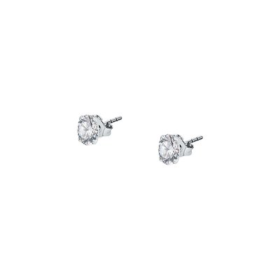 Boucles d'oreilles en argent 925 et oxyde de zirconium CLEOR