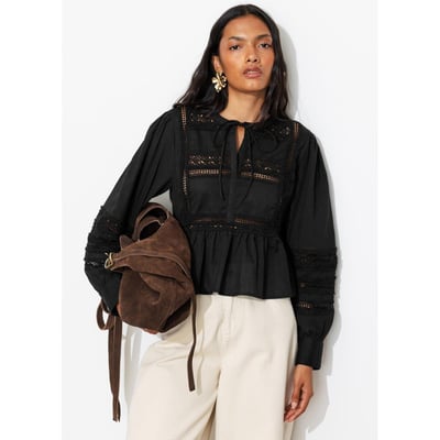 Blouse détail dentelle PROMOD