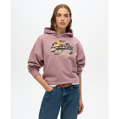 Sweat à capuche décontracté Tokyo Vintage Logo SUPERDRY