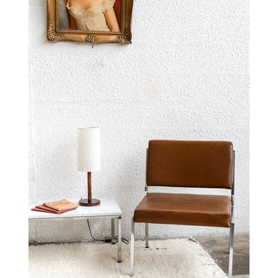 Lot de 2 chauffeuses en skaï Jakob N°82 - Bon état DEBONGOUT