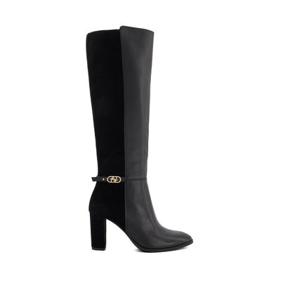 Bottes au genou à talons - SOLIA DUNE LONDON