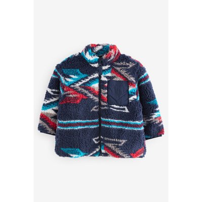 Polaire zippée à motif NEXT