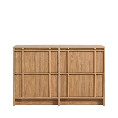 Meuble de salle de bain 2 vasques en bois - TORI DRAWER