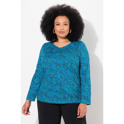 T-shirt long à motif, coupe évasée ULLA POPKEN