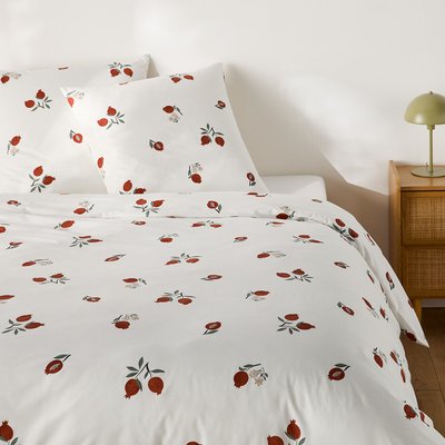 Conjunto de ropa de cama de algodón reciclado al 50% con funda de almohada cuadrada,.Grenada LA REDOUTE INTERIEURS