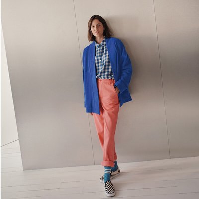 Pantalon droit, fabriqué en Europe LA REDOUTE COLLECTION x SIX SOEURS