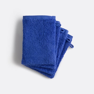 Lot de 4 gants de toilette éponge Scénario LA REDOUTE INTERIEURS