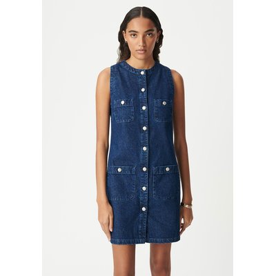 Abito corto senza maniche in denim IKKS