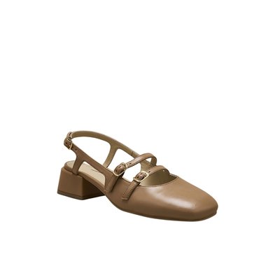 Sandales cuir verni avec brides PEDICONFORT