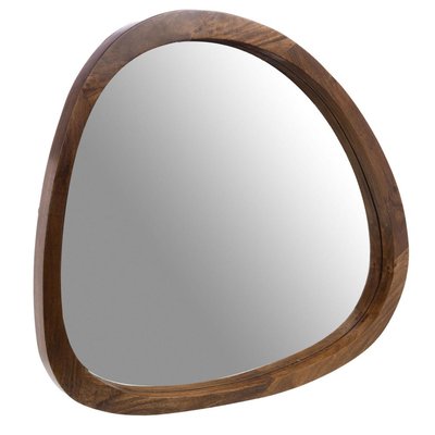 Miroir porto noyer petit modèle AMADEUS