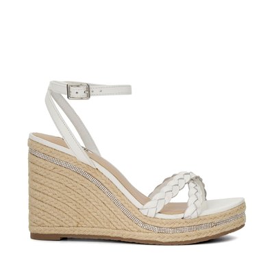 Chaussures compensées en raphia - KHAI DUNE LONDON
