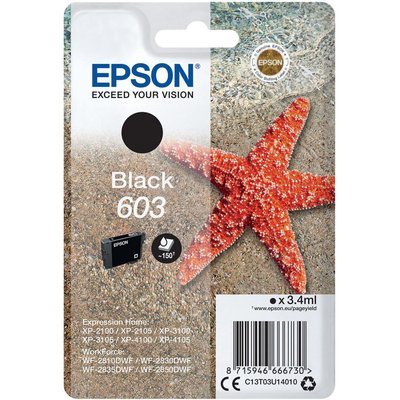 Cartouche d'encre 603 Etoile de Mer noire EPSON