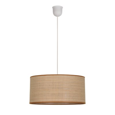 Suspension raphia et caramel Faulin MILLUMINE