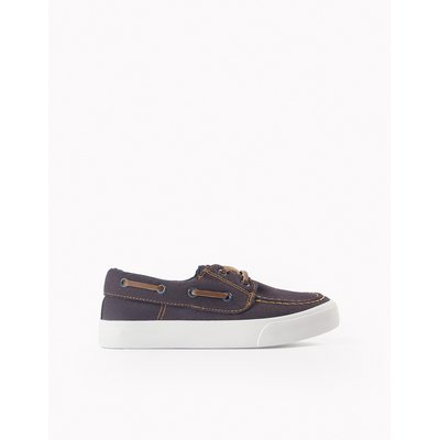 Chaussures Bateau en Sergé ZIPPY