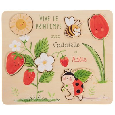 Puzzle   la Coccinelle-ADÈLE AMADEUS