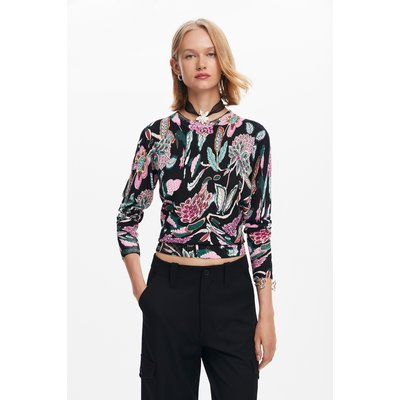Pull détails fleurs DESIGUAL