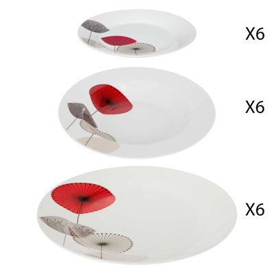 Service vaisselle 18 pièces OSCARA SECRET DE GOURMET