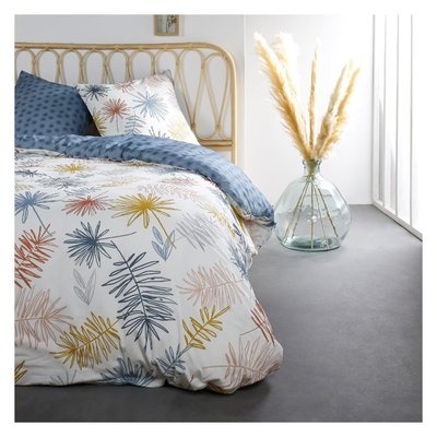 Parure de lit coton 2 personnes imprimé floral SUNSHINE TODAY