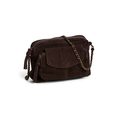 Petit sac à main en cuir suédé, Naina PIECES