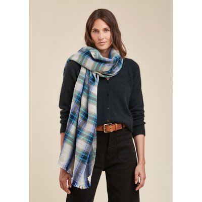 Foulard à carreaux en coton LA FEE MARABOUTEE