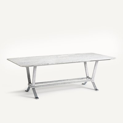 Mesa de comedor de mármol y hierro, Zen OTTO STUDIO FOR AM.PM