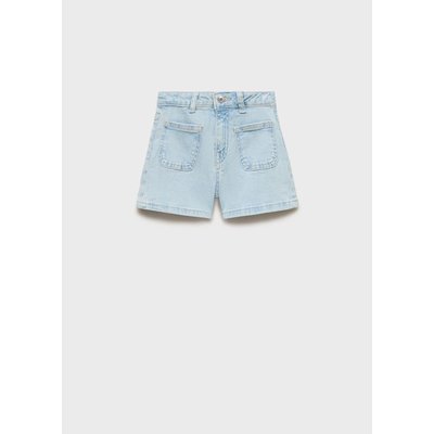 Short en jean droit MANGO KIDS