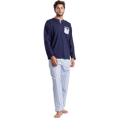 Pyjama pantalon top manches longues Stripest ADMAS