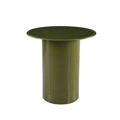 Table basse 50 cm en verre jaune ZAGO