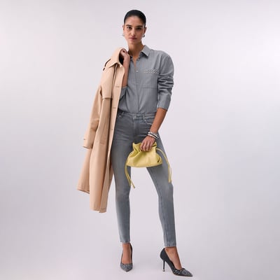 Jean skinny à taille haute LIU JO