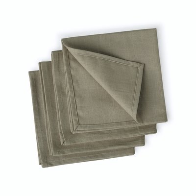 Serviette de table (x4) toile de coton LOUIS FEBRONIE