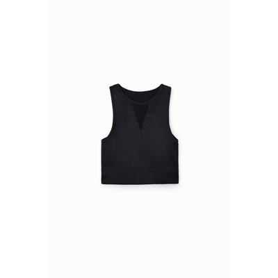 Haut court sportif stretch - BLACK - L DESIGUAL